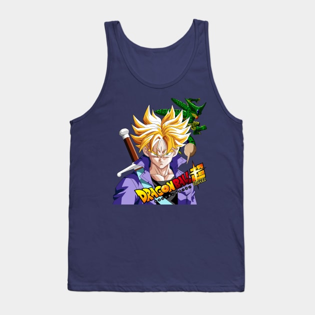 Future Trunks Imperfect Cell Saga Dragon Ball Super Tank Top by Celestial Crafts